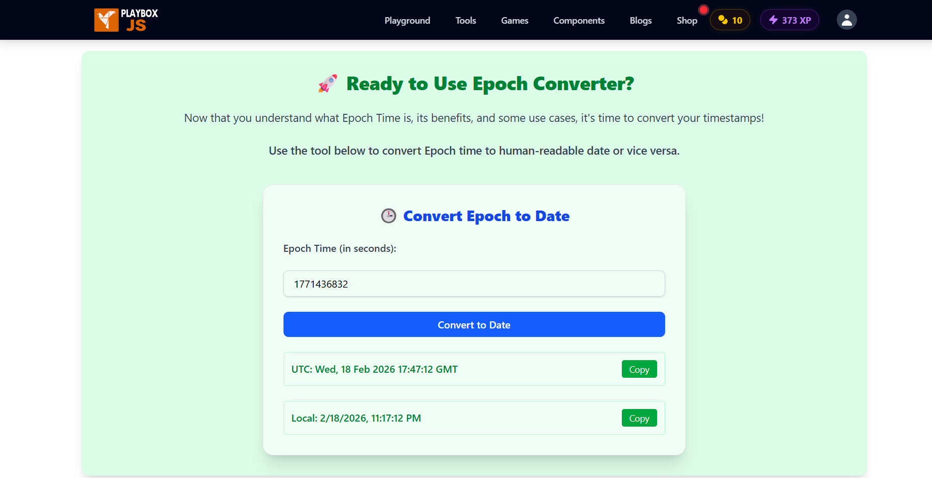How to Convert Epoch Time to Date in JavaScript (With Examples)